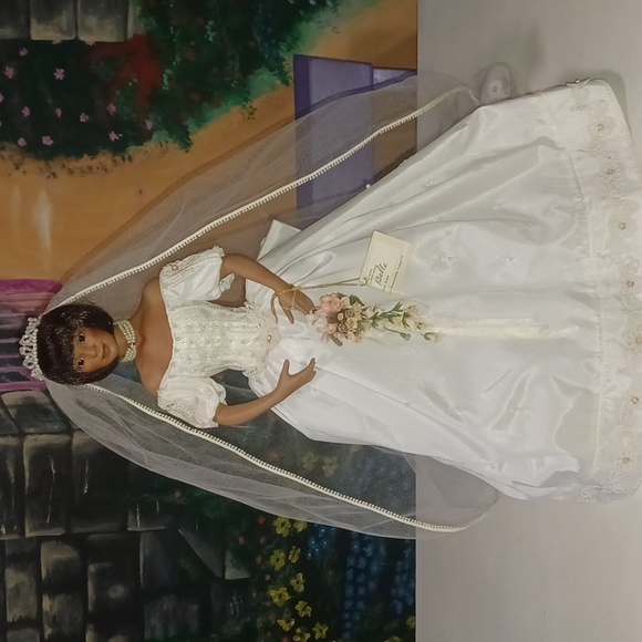VANESSA PORCELAIN BRIDE 👰‍♂ DOLL ..Artist: JUDY BELLE - Picture 8 of 14